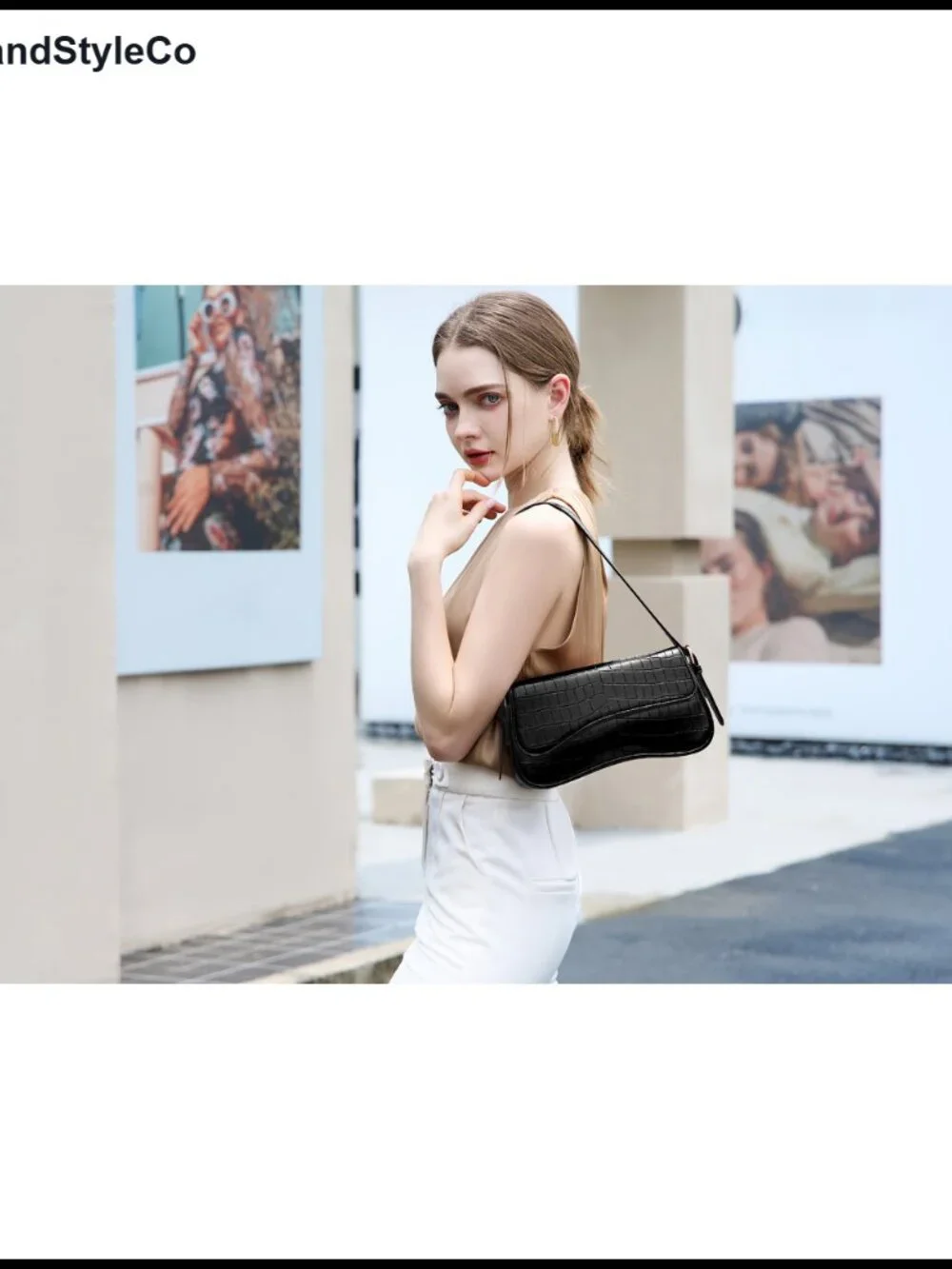Vegan Leather Hobo Bag Crossbody Shoulder Purse for Women Y2K Trendy